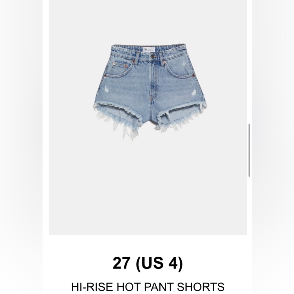 Zara shorts